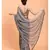 Suta Women Grey Embellished Pure Cotton Saree