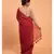 Suta Red & Gold Stripes Woven Zari Pure Cotton Handloom Saree