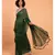 Suta Green & Gold Stripes Woven Zari Pure Cotton Handloom Saree