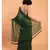 Suta Green & Gold Stripes Woven Zari Pure Cotton Handloom Saree