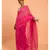 Suta Pink & Gold Stripes Woven Zari Pure Cotton Handloom  Saree
