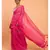 Suta Pink & Gold Stripes Woven Zari Pure Cotton Handloom  Saree
