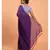Suta Purple Embellished Sequinned Pure Cotton Saree