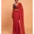 Suta Red Embellished Sequinned Pure Cotton Saree