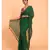 Suta Green Gold-Toned Embellished Sequinned Pure Cotton Saree
