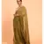 Suta Olive Green Embellished Sequinned Pure Cotton Saree