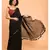 Suta Black Embellished Sequinned With Zari Border Pure Cotton Saree