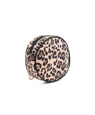 Beige Leopard Sling Bag 2