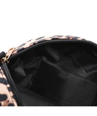 Beige Leopard Sling Bag 5