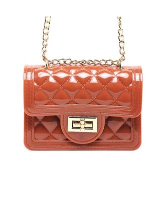 Pink Quilted Sling Bag 1