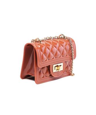 Pink Quilted Sling Bag 2