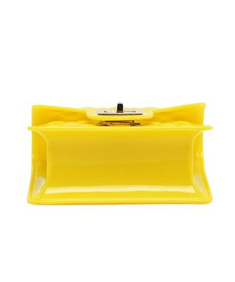 Yellow Quilted Sling Bag 3