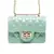 Mint Green Quilted Sling Bag