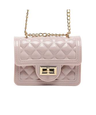 Beige Quilted Sling Bag 1