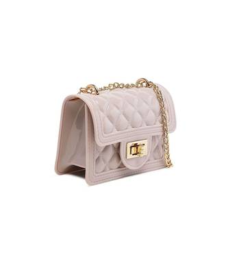 Beige Quilted Sling Bag 2