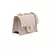 Beige Quilted Sling Bag