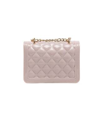 Beige Quilted Sling Bag 4