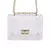 Clear Quilted Sling Bag