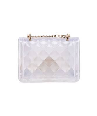 Clear Quilted Sling Bag 4