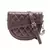 Brown Quilted Saddle Sling Bag