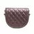 Brown Quilted Saddle Sling Bag