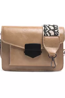 Beige Crossbody Sling Bag