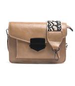 Beige Crossbody Sling Bag