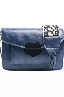Blue Crossbody Sling Bag