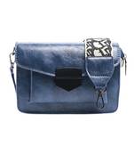 Blue Crossbody Sling Bag