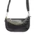 Croc Hand Bag in Black