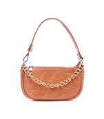 Croc Hand Bag in Orange