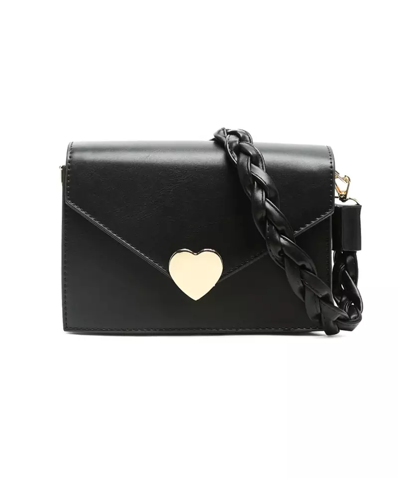 Black Envelope Sling Bag