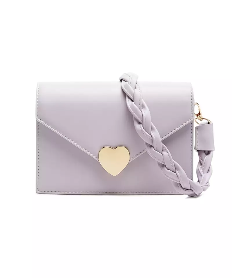 Purple Envelope Sling Bag