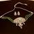 Green American Diamond Onyx Semi Precious Stone Beading Choker Necklace Set
