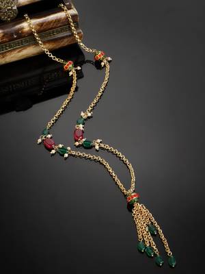 Green pearl necklaces 2