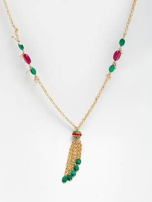 Green pearl necklaces 4