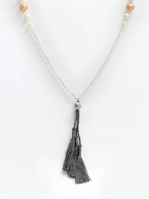 Grey pearl necklaces 4