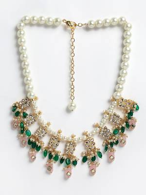 Green pearl necklaces 3