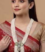 Green pearl necklaces