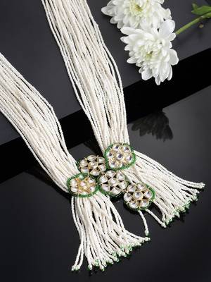 Green pearl necklaces 2