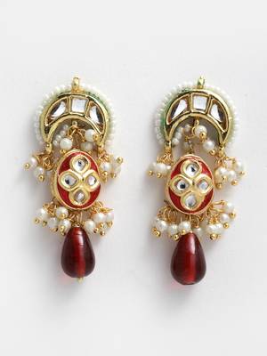Red pearl necklace-sets 4