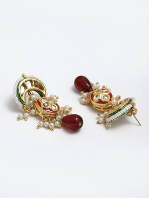 Red pearl necklace-sets 5