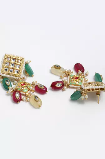 Red pearl necklace-sets