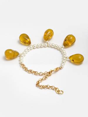 Yellow pearl bracelets 3