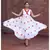 White Polka Dot Anghrakha Dress