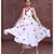 White Polka Dot Anghrakha Dress