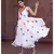 White Polka Dot Anghrakha Dress