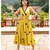 Yellow Dot Anghrakha Dress Polka