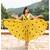 Yellow Dot Anghrakha Dress Polka