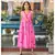 Pink Polka Dot Anghrakha Dress